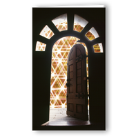 Kondolenzkarte Offene Tür