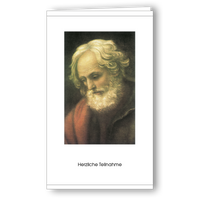 Kondolenzkarte Hl.Josef