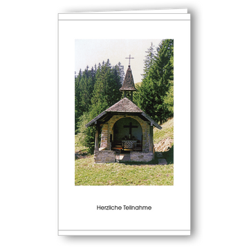 Kondolenzkarte Bergkapelle