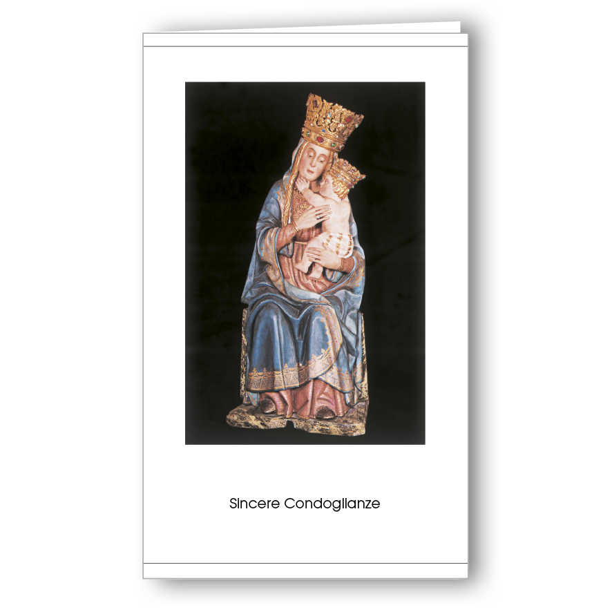 Kondolenzkarte Madonna del Sasso