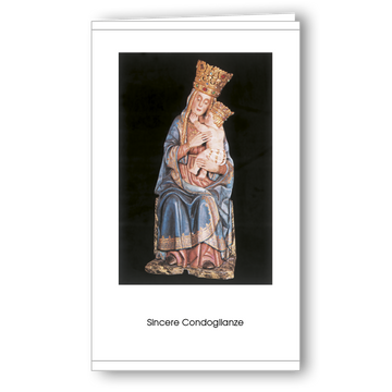 Kondolenzkarte Madonna del Sasso