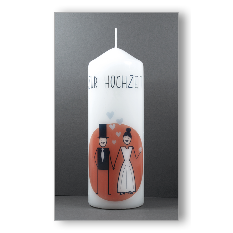 Kerze Hochzeit